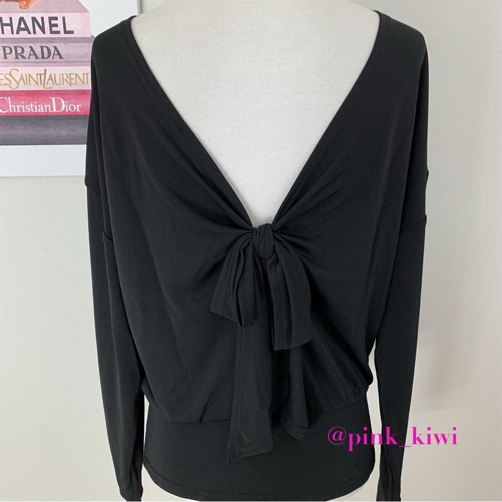 Cinq A Sept Ada Black Pullover Top - Picture 10 of 16